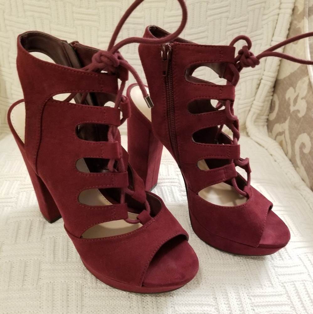 Bar III platform sandals